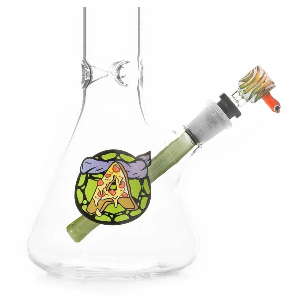 Antidote Glass Limited Edition Turtle Series 18" Beaker Water Pipe - Image 5