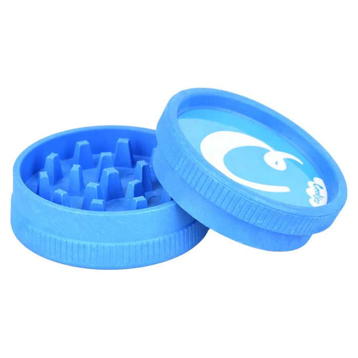 Cookies V Beaker 13.75" Glass Water Pipe with Grinder - Image 3