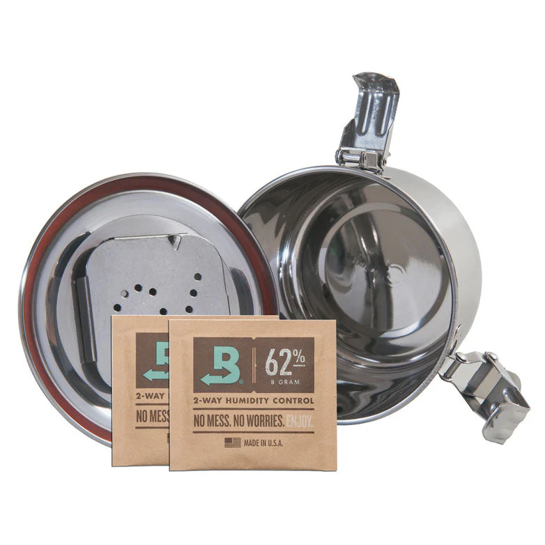 CVault Stainless Steel Large 2.0 oz Storage Container - Image 3