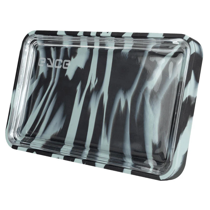Eyce 2-in-1 Silicone and Glass Rolling Tray - Image 3