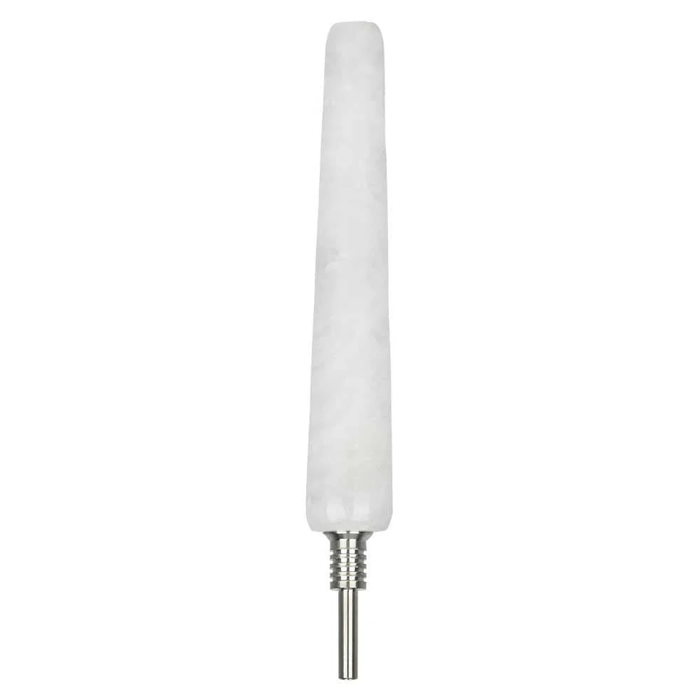 Gemstone 5" 10mm Dab Straw with Titanium Tip - Image 5