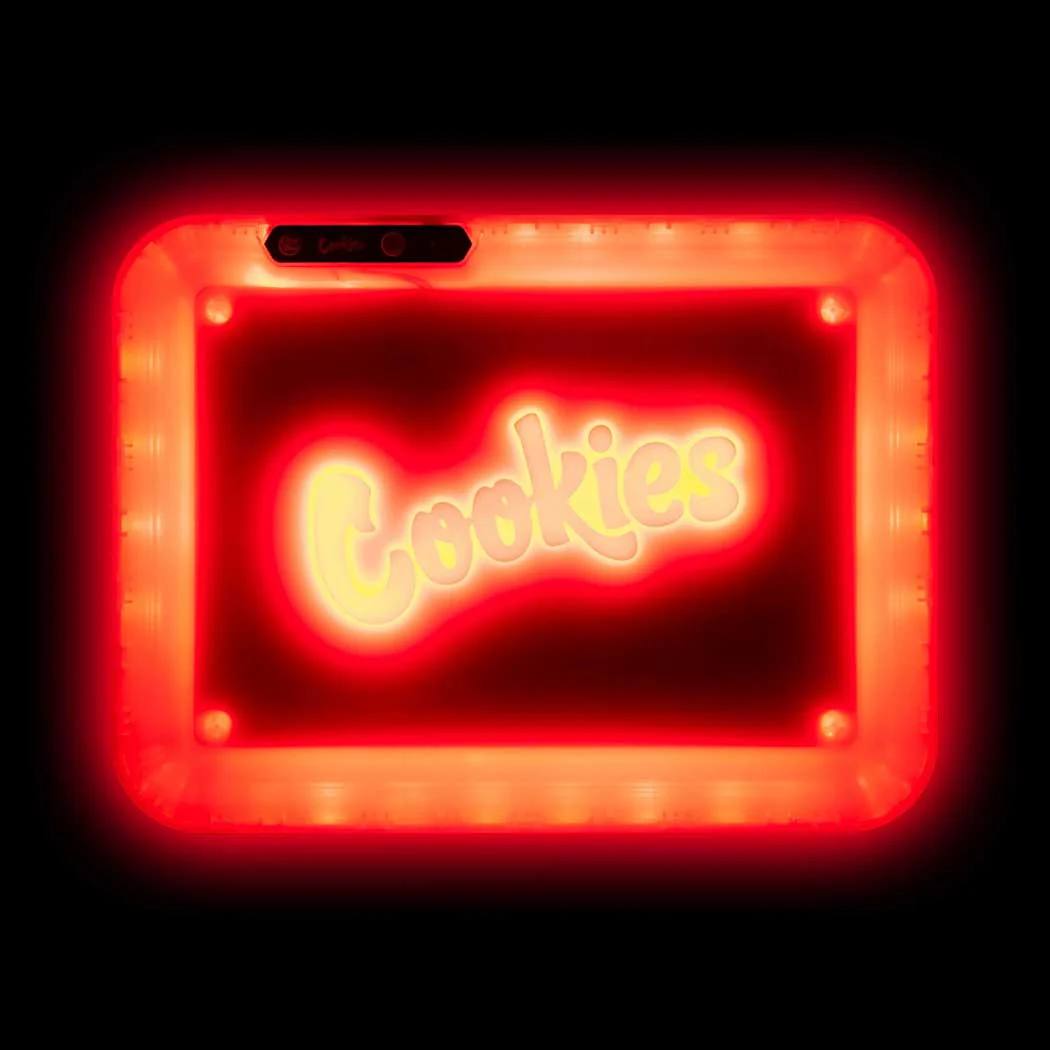 Glow Tray x Cookies OG Illuminating LED Rolling Tray - Assorted - Image 3