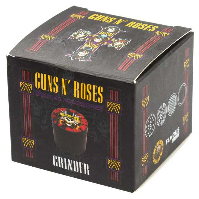 Guns N' Roses Skull & Pistols 50mm 4-Piece Grinder - Image 4