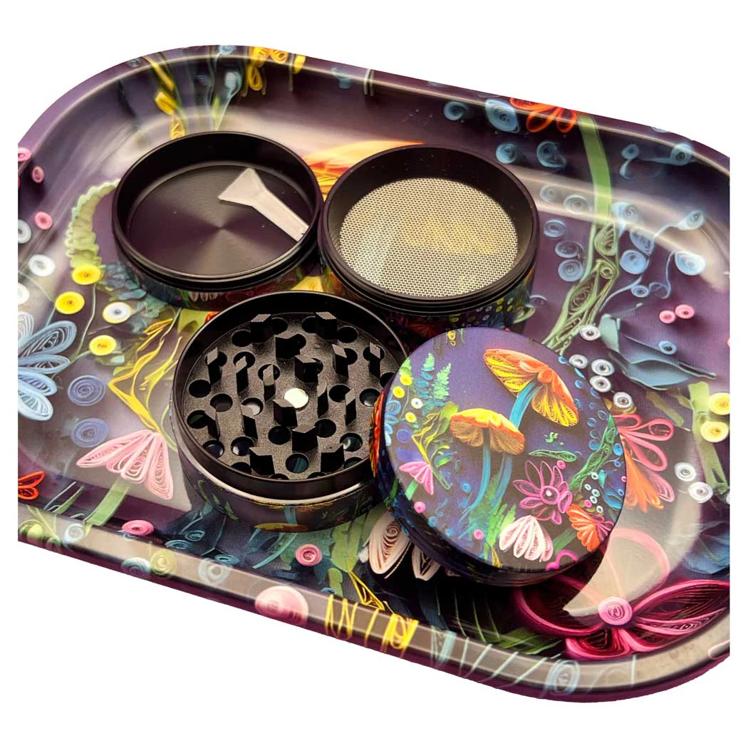 High Dreams 3D Rolling Tray and Grinder Set - Image 3