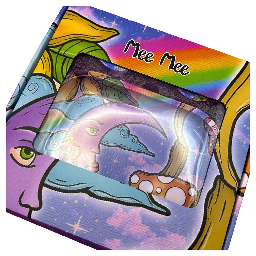 High Dreams Moon and Shroom Rolling Tray and Grinder Set - Image 3