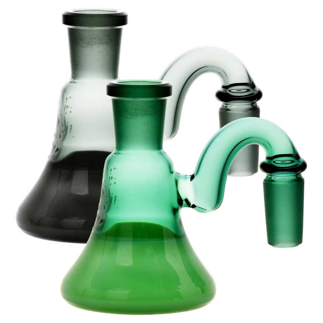 Pulsar Bent Neck Two Tone Ash Catcher | Colors Vary - Image 3