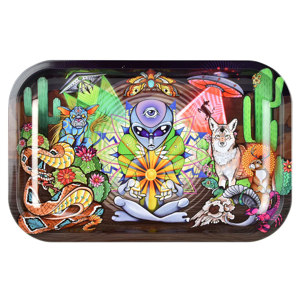 Pulsar Metal Rolling Tray 11" x 7" - Image 10