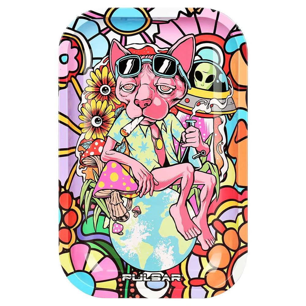 Pulsar Metal Rolling Tray 11" x 7" - Image 15