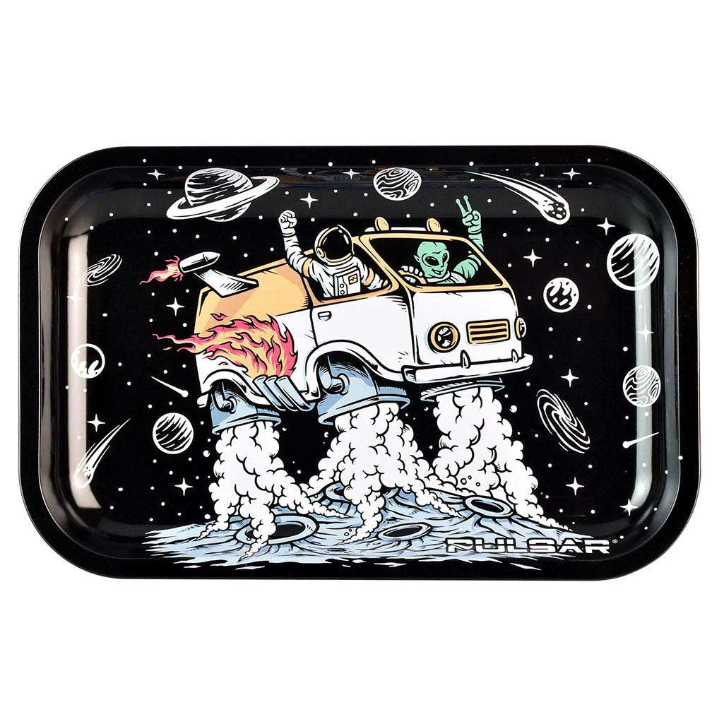 Pulsar Metal Rolling Tray 11" x 7" - Image 26