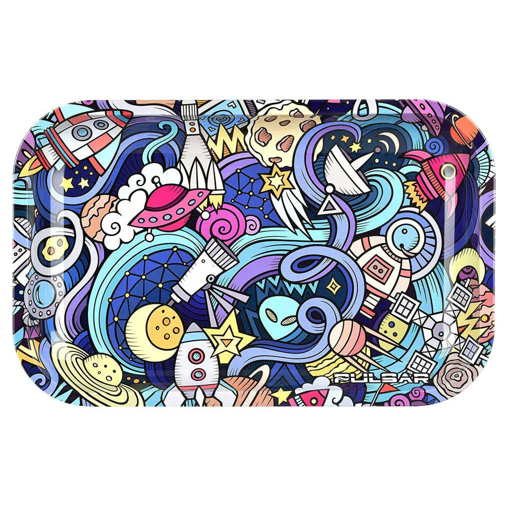 Pulsar Metal Rolling Tray 11" x 7" - Image 6